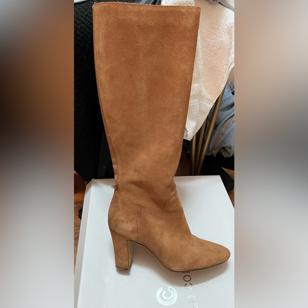 Camel High Boots